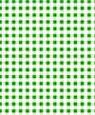1/4" Scale Wallpaper, Gingham, Green