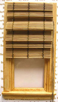 Bamboo Roman Window Shade