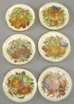 Golden Fruit Plate 6Pcs.