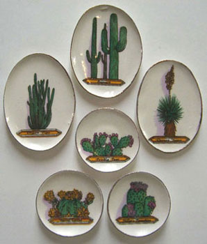 Cactus Dinnerware 6Pcs.