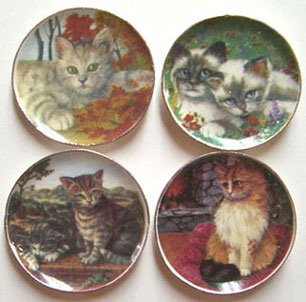 Outdoor Cat Platter 4Pcs.