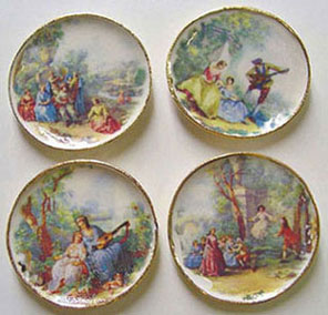 4 Bright Romance Platters