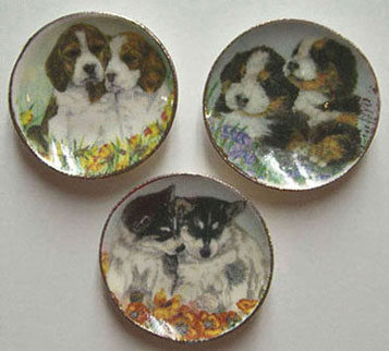 3 Puppy Plates