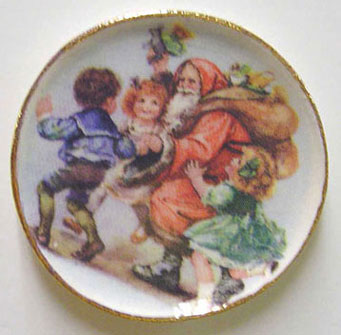 Santa and Children Platter