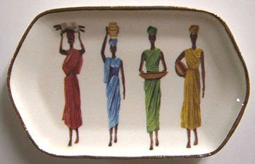 African Women Tray
