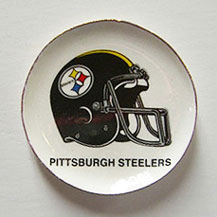 Pittsburgh Steelers Helmet Platter