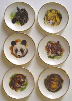 Wild Animal Plates
