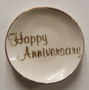 Happy Anniversary Plate