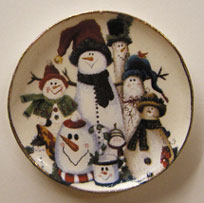 Snowman Group Platter