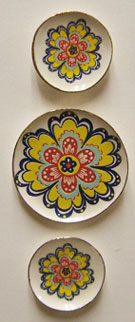 3 Yellow On White Flower