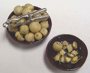 Bowl Of Nuts with Nutcracker