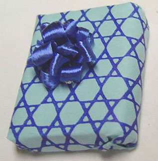 Star Paper Gift-Blue