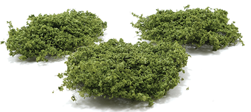 WILD BUSHES - LIGHT GREEN, 20 PIECES