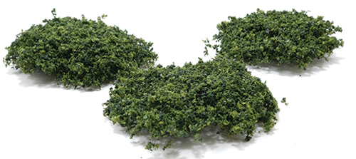 WILD BUSHES - MEDIUM GREEN, 20 PIECES