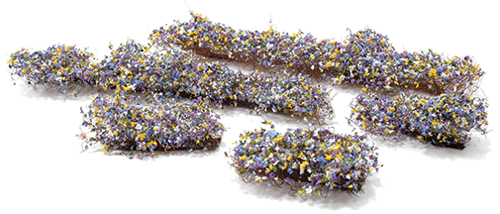 DITCH WEED - FLOWERING BLEND (BLUE, WHITE, YELLOW), 5 PIECES