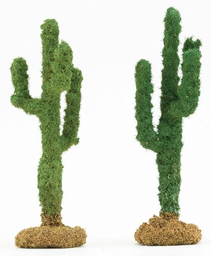 MEDIUM SAGURO CACTUS, 4-1/4 INCHES, 2 PIECES