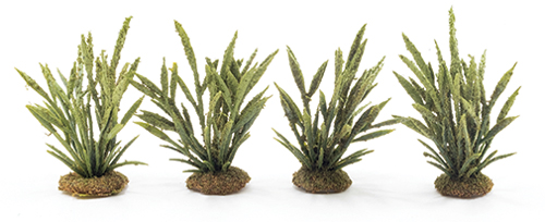 RAZOR GRASS, 4 PIECES, 1-1/2 INCHES TALL
