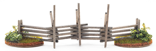 CEDAR FENCE WITH GREENERY