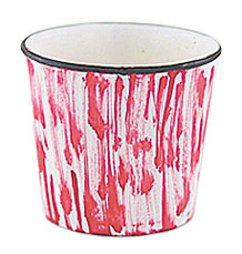 Waste Basket Flow Red