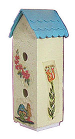 Birdhouse 2 Story Assorted Colors and Designs