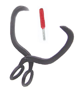 Ice Tongs and Ice Pick