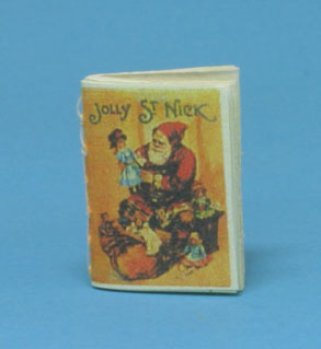 Jolly Saint Nick, Readable Book, Antique Repro
