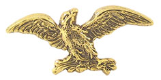 Brass Eagle Plaque