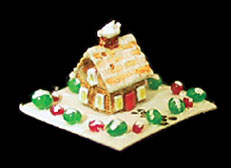 Gingerbread House-Table Decoration