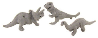 Dinosaurs 3 Pcs Assorted