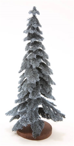 Spruce Tree, 6 Inch Tall, Blue