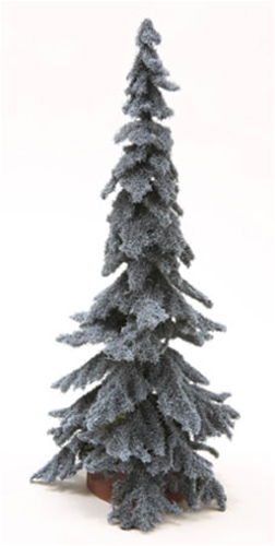 Spruce Tree, 8 Inch Tall, Blue