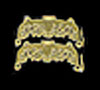 Brass Ornate Purse Clasp 1Set