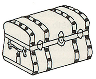 Small Jenny Lind Trunk Kit 1/2" Scale