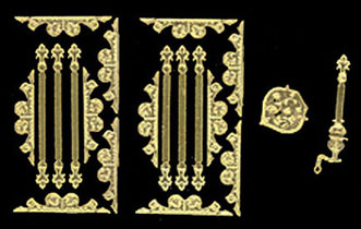 Ornate Assortment with Assembled Lock