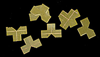 Campaign Sq. Fold-Up Corner Pieces 8Pcs.