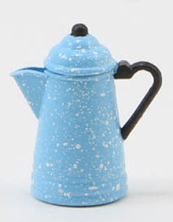 Blue and White Coffeepot
