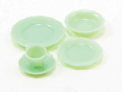Place Setting, 5Pc Jadeite