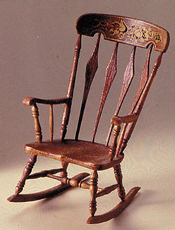 M-530 Arrow back Rocker Minikit, Brown