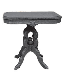 Victorian Table Kit, Black