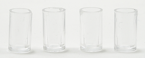 Assorted Tumblers-Rimmed/Non-rimmed 4Pk