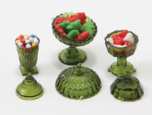 Candy Dishes with Candy
