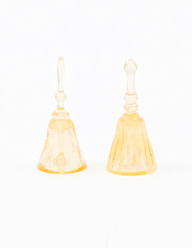 Dinner Bells, 2Pc, Amber