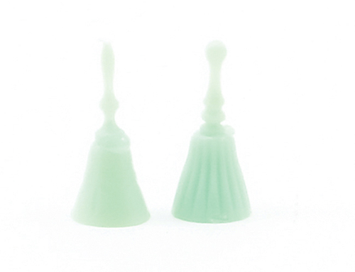 Dinner Bells, 2Pc Jadeite
