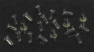 Small Hollow Eyelets, 110 per package