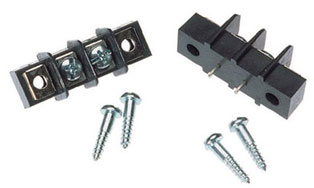 Pound-In Terminal Block Two Pole