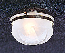 Ceiling Lamp with Removable Fr Shade