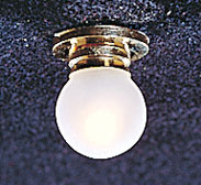 Ceiling Lamp with Removable Fr Globe