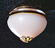 Small Ceiling Lamp with Removable Shade