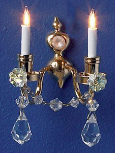 Renaissance Dual Candle Wall Sconce