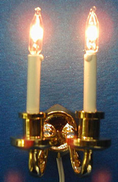 Dual Candle Grand Wall Sconce